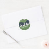Nez Perce Trail Ronde Sticker (Envelop)