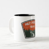 Nez Perce Trail Tweekleurige Koffiemok (Voorkant links)