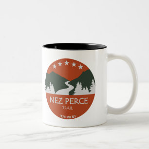 Nez Perce Trail Tweekleurige Koffiemok