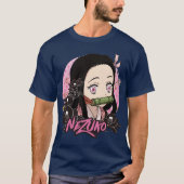 Nezuko De Schattige demon T-shirt (Voorkant)