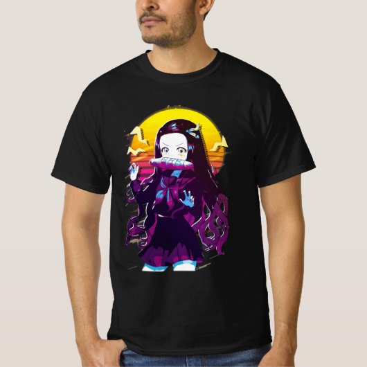 Nezuko kamado citeert klassieke anime t-shirt (Voorkant)