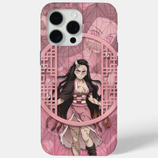 Nezuko Kamado Oni iPhone 15 Pro Max Hoesje