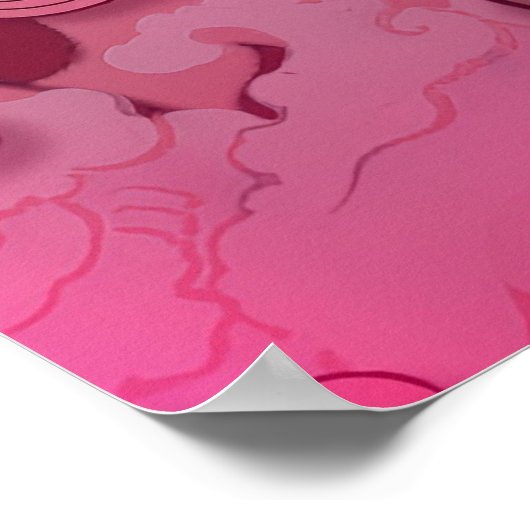 Nezuko Kamado-Poster Poster (Hoek)