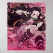 Nezuko Kamado-Poster Poster (Voorkant)