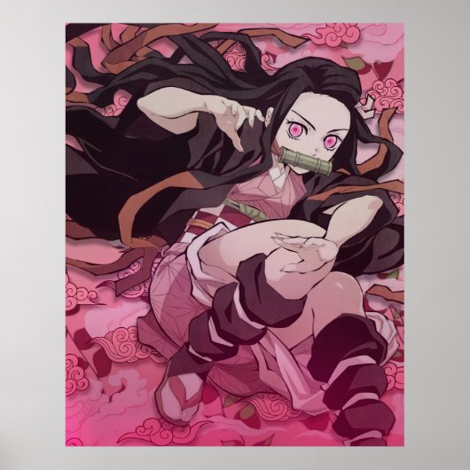 Nezuko Kamado-Poster Poster (Voorkant)