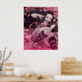 Nezuko Kamado-Poster Poster (Keuken)