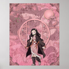 Nezuko Kamado-Poster Poster
