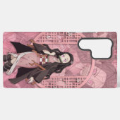 Nezuko Kamado Samsung Galaxy Hoesje (Achterkant horizontaal)