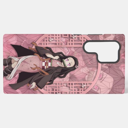 Nezuko Kamado Samsung Galaxy Hoesje (Achterkant horizontaal)