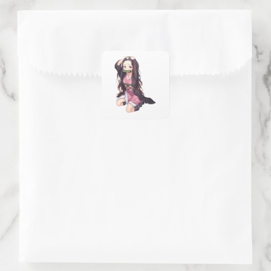 nezuko sticker (Tas)