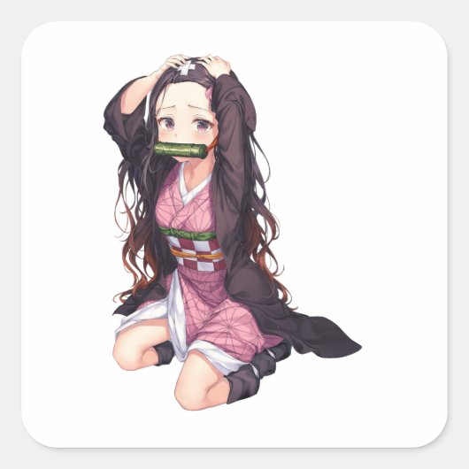 nezuko sticker (Voorkant)