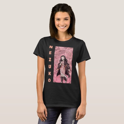 Nezuko Stijlvol T-shirt (Voorkant volledig)