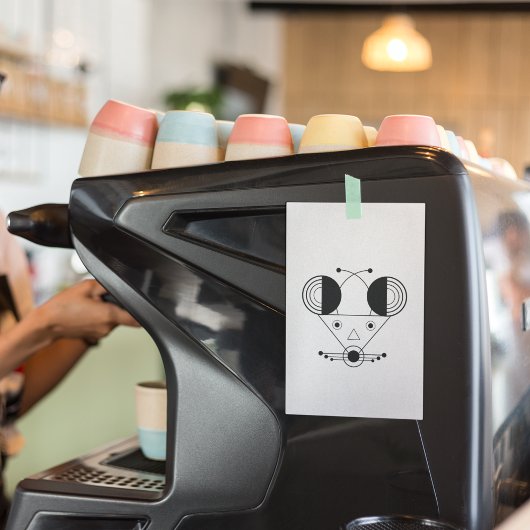 Nezumi Rat Post-it - Clever Note Style