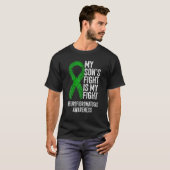 NF1 De strijd van mijn zoon is mijn strijd tegen n T-shirt (Voorkant volledig)