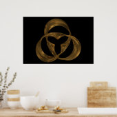 NF3 - Trefoil Knot Poster (Keuken)