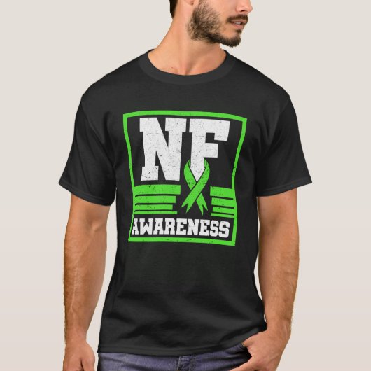NF Bewustwording Neurofibromatose Schwannomatosis  T-shirt (Voorkant)
