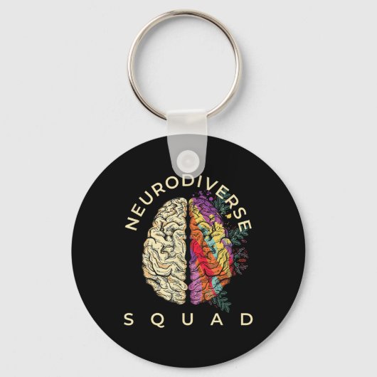 NF-strijder en -supporter neurofibromatose Sleutelhanger (Voorkant)