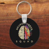 NF-strijder en -supporter neurofibromatose Sleutelhanger (Voorkant)