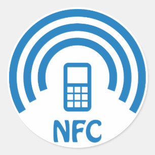 NFC-logo Ronde Sticker