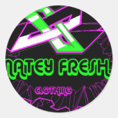 NFC-sticker Ronde Sticker (Voorkant)