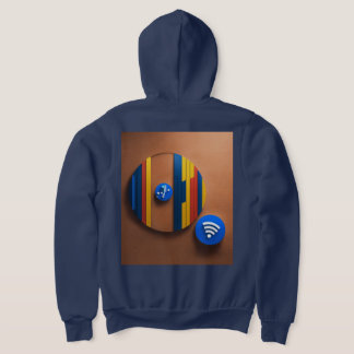NFC-symbool (audio) Hoodie