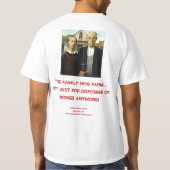 NFF - Amerikaans gothisch T-shirt (Achterkant)