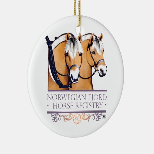 NFHR - Logo kerstLogo Keramisch Ornament (Rechts)