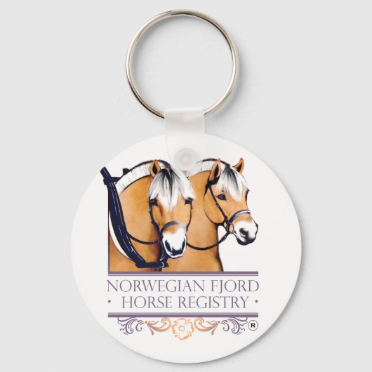 NFHR Logo Ronde Sleutelhangers (Voorkant)