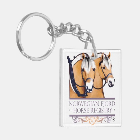 NFHR Logo Square Sleutelhangers (Voorkant Links)