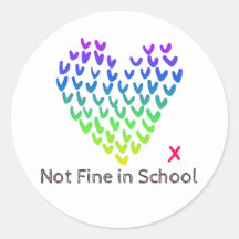 NFIS — Datablad van stickers