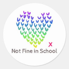 NFIS — Datablad van stickers