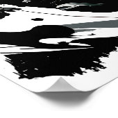 ← NFL Football Abstracte Player Portret Poster (Hoek)