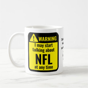NFL Grappig Gepersonaliseerd Koffiemok