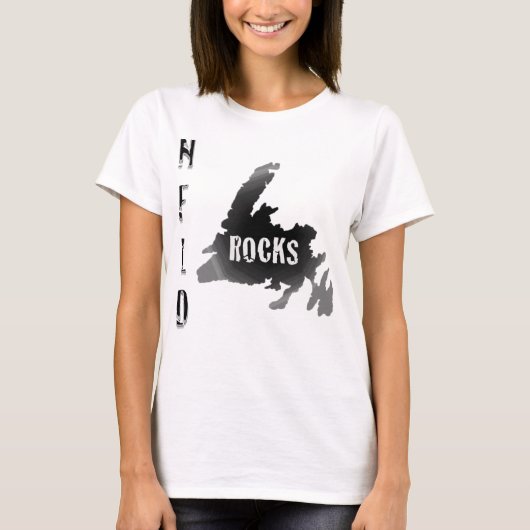 Nfld Rocks T-shirt (Voorkant)