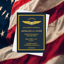 NFO Naval Flight Officer Achievement Invitations