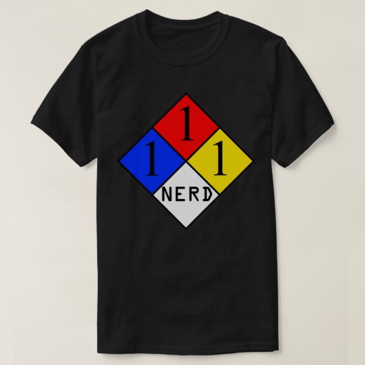 NFPA NERD T-SHIRT (Design voorkant)
