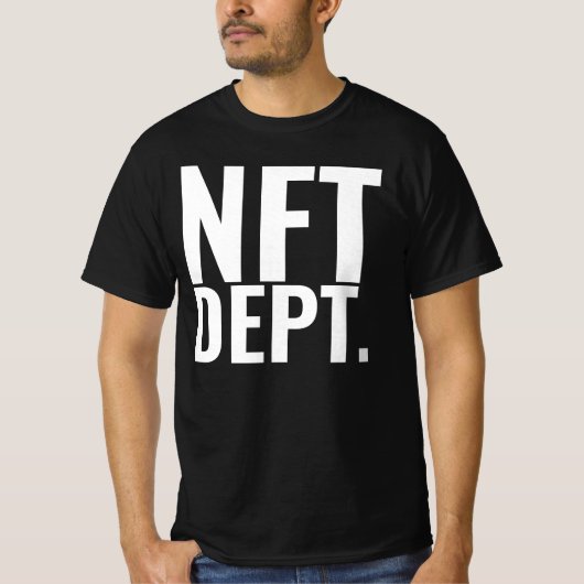 NFT-AFDELING. BLOK T-SHIRT (Voorkant)