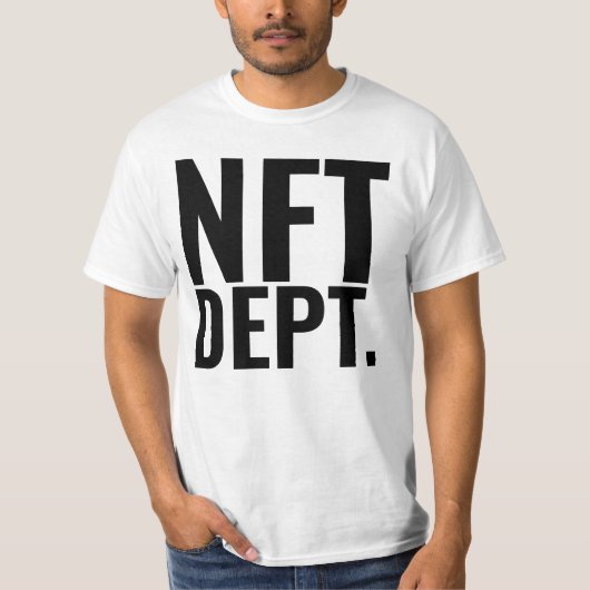 NFT-AFDELING. T-SHIRT (Voorkant)