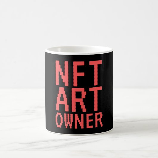 NFT Art Owner Non-Fungiable Token Koffiemok (Center)