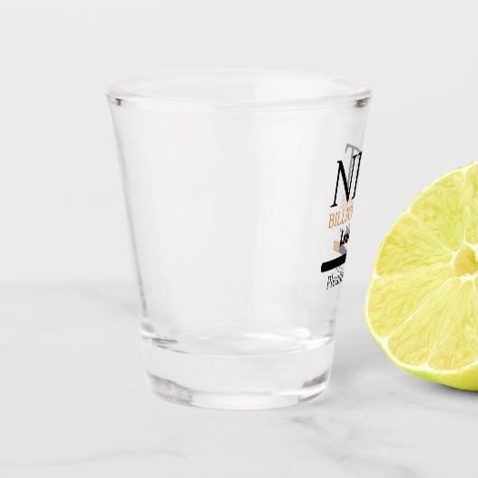 Nft billionaire lading grappige crypto-investering shot glas (Links)