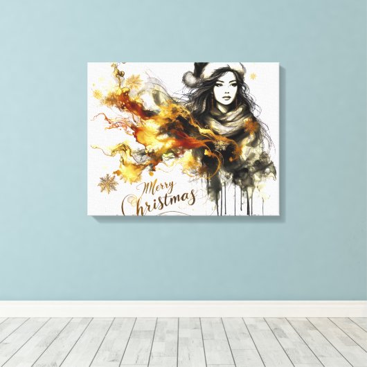 NFT Canvas Kunst (Insitu (Houten vloer))