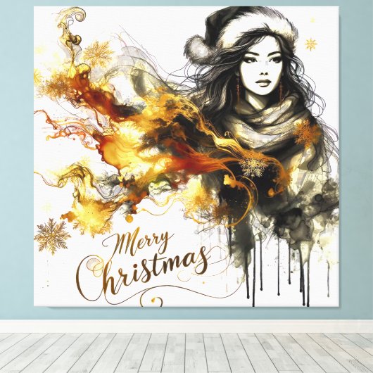 NFT Canvas Kunst (Insitu (Houten vloer))