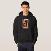 NFT Champions Red Yellow Tatter Hoodie (Voorkant volledig)
