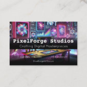 NFT Creator Visitekaartje Digitale Innovatie (Achterkant)