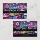 NFT Creator Visitekaartje Digitale Innovatie (Voorkant / Achterkant)