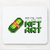 NFT Crypto art Bossica Muismat (Voorkant)