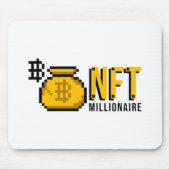 NFT Crypto art Bossica Muismat (Voorkant)