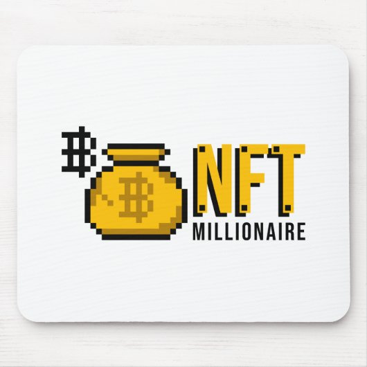 NFT Crypto art Bossica Muismat (Voorkant)