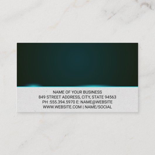 NFT | Crypto | Blockchain-financiering Visitekaartje (Achterkant)