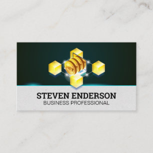 NFT Crypto Blockchain-financiering Visitekaartje